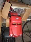 Vintage Toy fire truck in box - mint