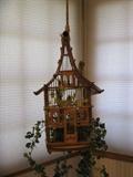 Wood Bird Cage