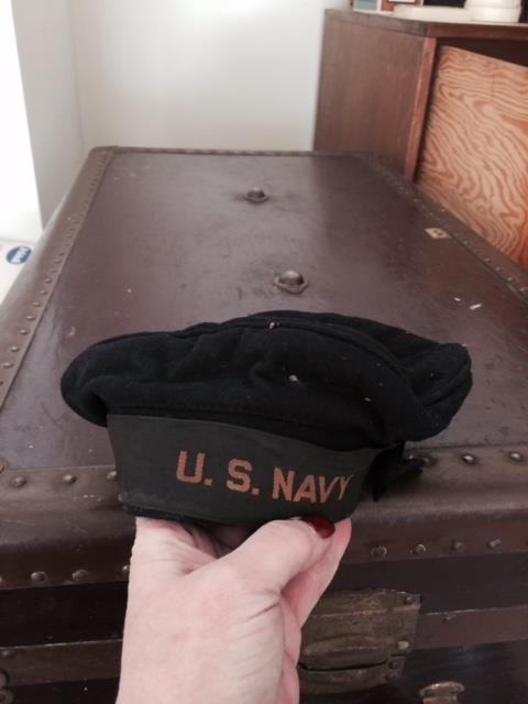 hat to the U.S. Navy uniform