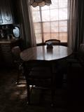 breakfast room table