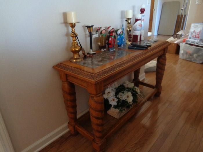 great foyer or sofa table