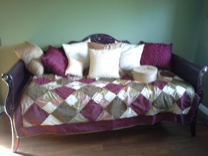 Nice day bed with bedding WAS $250..NOW $100