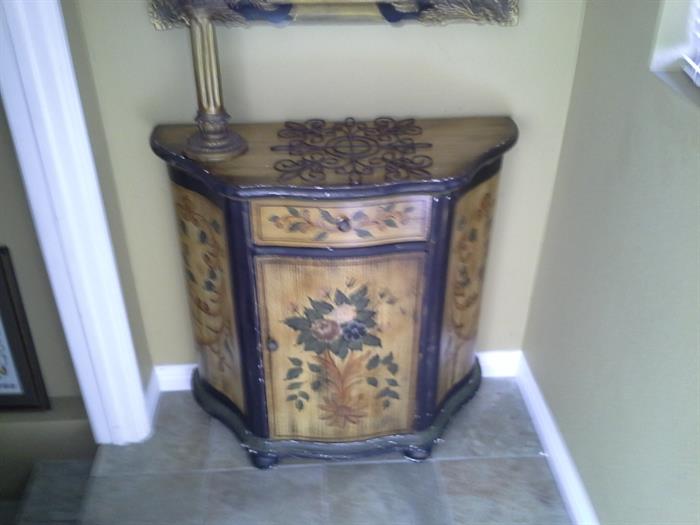 Handpainted buffet hall table...WAS $75..NOW $30
