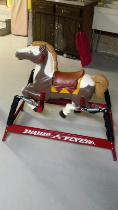 Radio Flyer riding horse