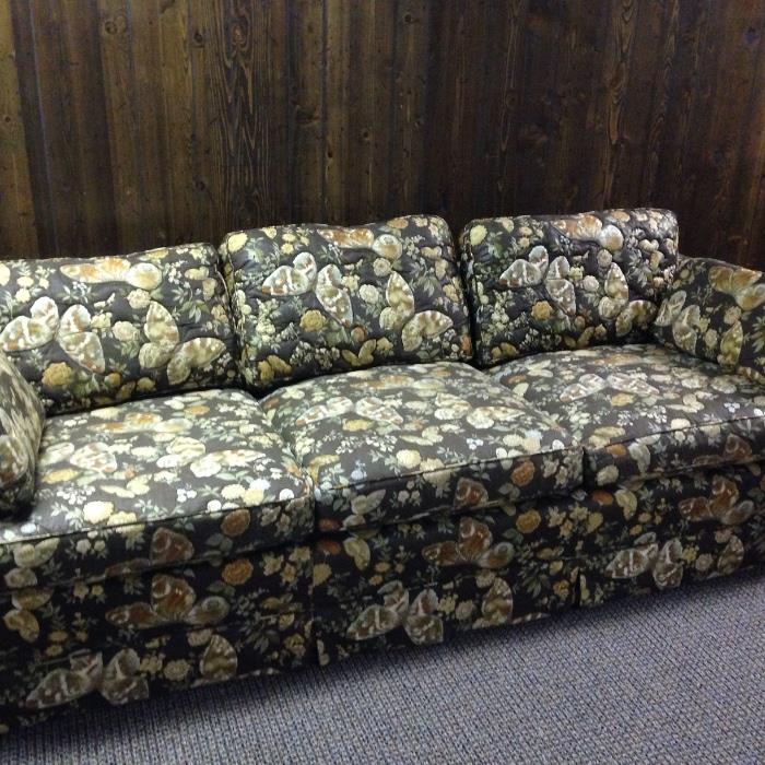 floral couch
