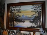 oil painting by R L white