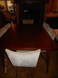 Danish Modern table and 6 chairs