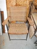 6 rattan chairs