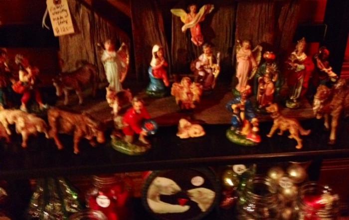 Vintage Italian Nativity