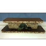 Folk art Fireplace hearth model