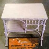 Heywood Bros Wicker Desk