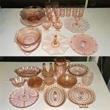 Pink Depression Glass