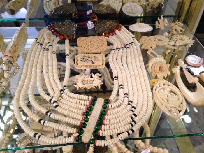 Ivory jewelry