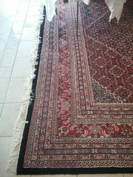 Corner of 18x12 Area Rug...many more smaller rugs and runners also available.