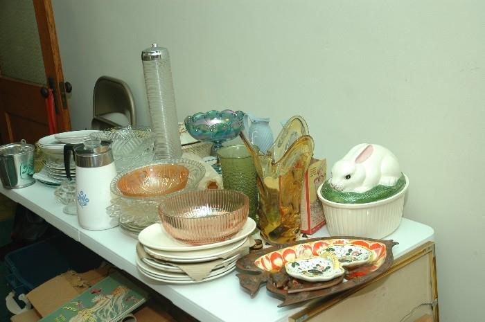 Various Glass and Dishware