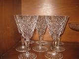 Waterford Crystal Wine Glasses set of 8