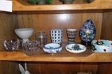 1950'S 60'S POTTERY INCLUDING EDITION PICASSO MADOURA POTTERY BOWL, PLEIN FEU. 2ND FROM RIGHT IN FRONT