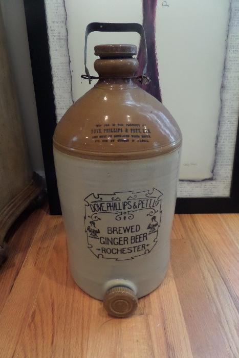 STONEWARE GINGER BEER COOLER/JUG