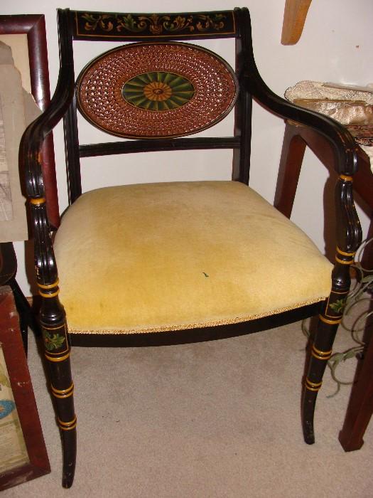 Ornate decorative chair