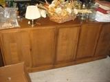 beautiful solid wood credenza