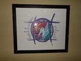 Carlos Santana signed lithograph 157/250