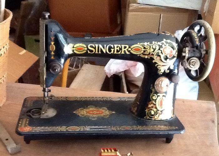 Beautiful antique Singer sewing machine