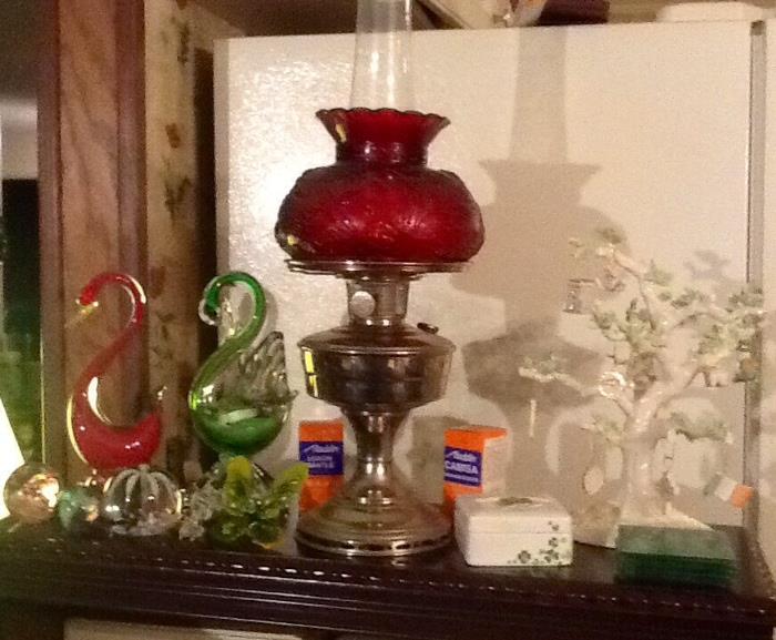 Stunning Aladdin oil lamp