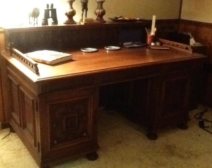 Antique office desk 