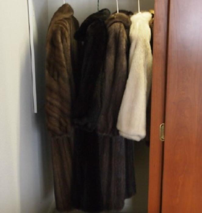 Mink coats