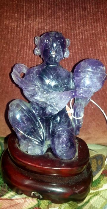 lavendar Jade Budha