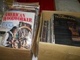 American Woodworker and Fin Wood Working magazines