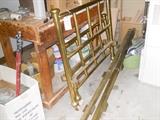 Brass bed