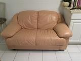 Leather Love Seat