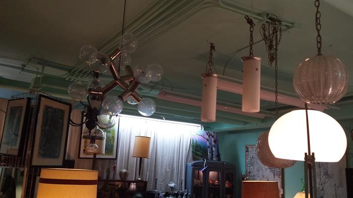 MOLECULE CHANDELIER AND OTHERS