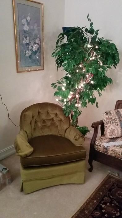 Chairy, from Pee Wee Herman's Playhouse! Sparkly tree