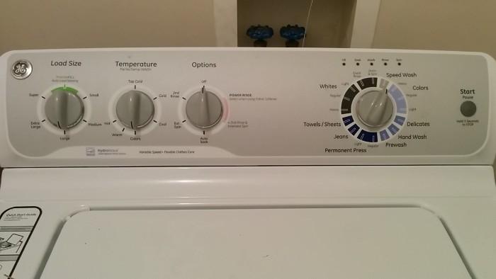 This washer isn't quite a year old