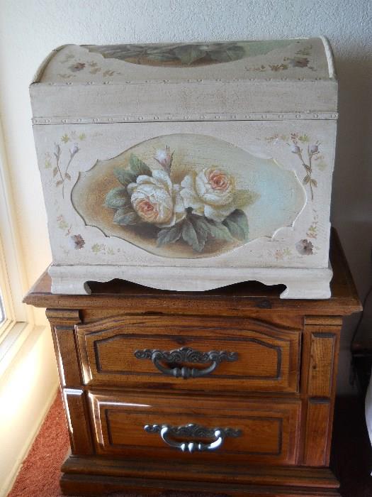 Painted Chests, Many Hand Painted Beauties all around