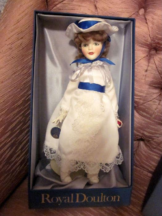 Royal Doulton Nisbet doll "Big Sister" new in box.