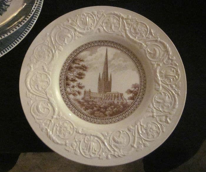 Wedgwood plate - English Cathedrals