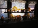 Amber Tiara glassware of all kinds
