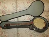 Silvertone Banjo (as is) with case