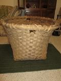Antique cotton basket