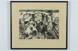 LOT 75: BERNARD COHEN
(British, born 1933)
The Wedding, 1961
Etching