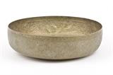 LOT 168: AN ASIAN REPOUSSE SILVER BOWL
