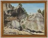 LOT 193: R. REY S.I.
(20th century)
Untitled
Acrylic on canvas