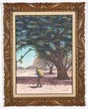 LOT 196: CASIANO GARCIA
(Mexican, born 1950)
Man and Tree, 1981
Oil on canvas