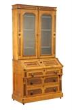LOT 227: A BIEDERMEIR STYLE FALL-FRONT SECRETARY, 19TH CENTURY
