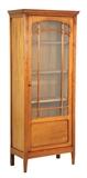 LOT 233: AN ARTS & CRAFTS STYLE VITRINE CABINET