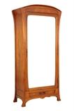 LOT 235: A FRENCH ART NOUVEAU STYLE ARMOIRE