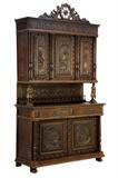 LOT 253: A FRENCH BRITTANY STYLE BUFFET A DEUX CORPS